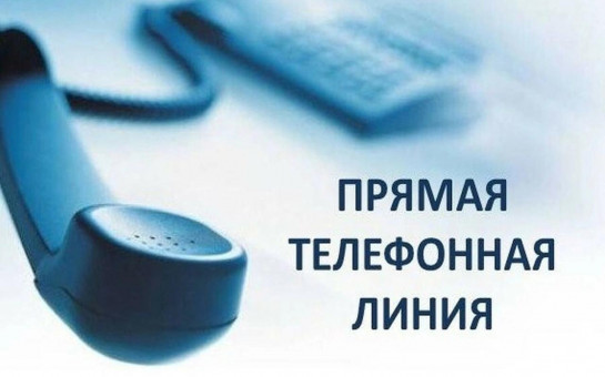В общественной приемной Губернатора области 17.12.2024 с 10.00 до 12.00 по бесплатному тел. 8-800-101-84-73 будет проведена «прямая телефонная линия» 